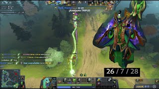 How to make your enemies SUFFER with RUBICK MID  Dota 2 Gameplay  734d dota dota2 rubick [upl. by Cohligan550]