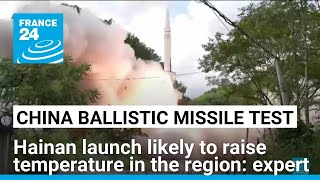 China says ICBM successfully tested in remote Pacific • FRANCE 24 English [upl. by Mcdowell276]