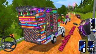 mobile wala dj game  offroading map  स्टील बॉडी \ dance DJ pickup  मारवाड़ी trance remix song [upl. by Bock205]