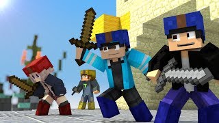 Bedwars Part 1  Minecraft Animation Hypixel [upl. by Arline]