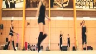 Rhythmic Gymnastics Training  Life in Novogorsk [upl. by Yecac456]