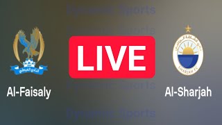 Al Faisaly vs Al Sharjah live AFC Champions League 2023  Sharjah vs Al Faisaly live match today [upl. by Perusse]