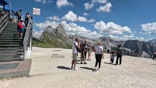 Seceda in the Dolomites Italy in Aug 14th 2023 [upl. by Lettig300]