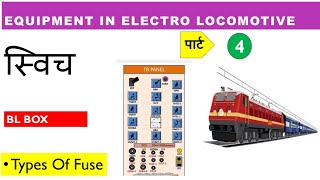 Class4  Switches BL Box BL Switch Fuse Equipment in Locomotive  Alp Training [upl. by Tihw]