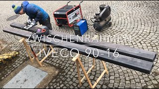 Zwischenrahmen  Iveco 9016  Wohnmobil [upl. by Anyrtak]