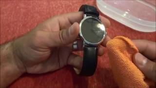 How To Clean A Watch Crystal EASILY [upl. by Ishmael]