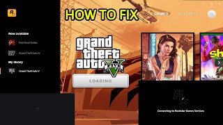 How to fix Rockstar Games Launcher not working any issue with Rockstar Games Launcher [upl. by Cirred]