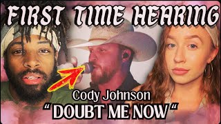 Cody Johnson  quotDoubt Me Nowquot First Time Hearing Reaction [upl. by Ribble266]