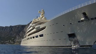 Le plus grand yacht du monde vogue sur la Côte d’Azur [upl. by Lednahc747]