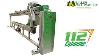 112 Extreme Hot Air Welder with Ultrasonic Cutter  Miller Weldmaster [upl. by Nylahsoj]