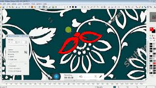 HOW TO EDIT FLORAL DESIGN IN TEXCELLE BY USING TOOLS [upl. by Attaymik]