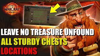 Leave No Treasure Unfound Achieve Guide WoW  All Sturdy Chests Locations [upl. by Audres788]