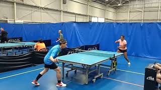 2024 NSW veterans div 2 Clement Siu vs Maha Saad set 2 [upl. by Haleemak]