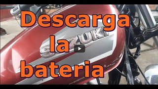 ➤➤ Suzuki GN 125 descarga la batería┃ Carga insuficiente┃ Cambio de stator [upl. by Anelram]