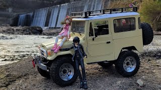 FJ40 The Living Legend  rc scale 112  RGT 136161 fj40 landcruiser toyota offroad [upl. by Myrna531]