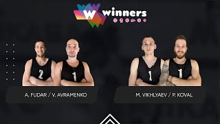 Winners Beach Volleyball Men A Fudar  V Avramenko  M Vikhlyaev  P Koval 17112024 [upl. by Ylak]