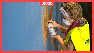 Kinderen knappen de stad op met graffitikunstenaars [upl. by Josh983]