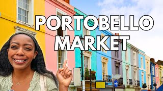 Portobello Market Guide  Top Tips  Hidden Gems  Notting Hill London [upl. by Guria415]