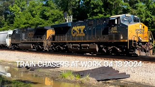 CSX 846 NB Manifest Mars Bluff Florence SC [upl. by Dorine]