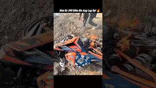 Ktm Rc 390 Bike Me Aag Lag Gyi 🔥shorts rider bikerider crash ktmrc390 shortvideo motovlog [upl. by East]