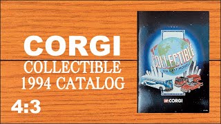 CORGI COLLECTIBLE 1994 CATALOG 43 [upl. by Greenleaf493]