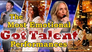 Most EMOTIONAL Performances on Americas and Britains Got Talent  my favorites [upl. by Manville641]