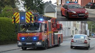 Kurzzug  KdoW Feuerwehr Herzogenrath  FuStW der Polizei Aachen [upl. by Walters995]