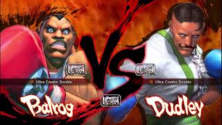 Epic Showdown Balrog vs Dudley  ULTRA STREET FIGHTER 4 [upl. by Leund]