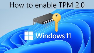 Windows 11 and TPM 20 Explained How to Enable TPM  PTT on your PC [upl. by Ydnis]