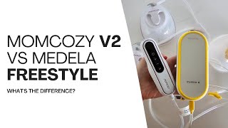 Meldela Freestyle vs Momcozy V2 Whats The Difference Between These Medela and Momcozy Pumps [upl. by Libnah424]