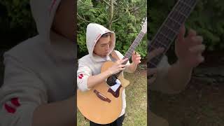 Marcin plays quotTadowquot by FKJ in his backyard clip [upl. by Leifer]