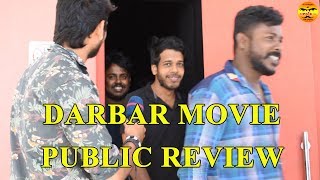 Darbar Public Review  Darbar FDFS  Darbar Review with Public Super Star [upl. by Atteynot608]