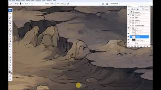 Illustration Time Lapse  Forgotten Caves [upl. by Chui]