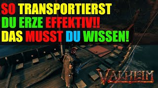 Valheim Guides amp Builds Transport von Erzen 🔥 Wichtige Tipps und Tricks 🔥 deutsch German [upl. by Annoiek]