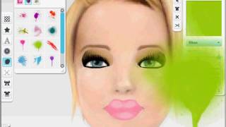 how to make makeup in girlsense [upl. by Anirtak]