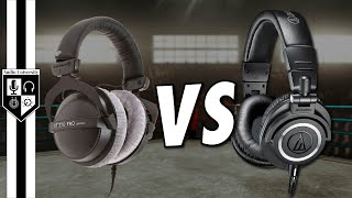 AudioTechnica ATHM50x vs Beyerdynamic DT 770 Pro  Why I Decided To Switch [upl. by Joice]