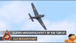 LUFTWAFFES SINGLE ENGINE SPORTS LIASON TOURING AIRCRAFT MESSERSCHMITT BF 108 TAIFUN • OLD BUCKENHAM [upl. by Aarika604]