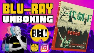 THE SWORDSMAN OF ALL SWORDSMEN 一代劍王  MYSTERY OF CHESS BOXING 雙馬連環  Eureka Video Bluray Unboxing [upl. by Arytal]