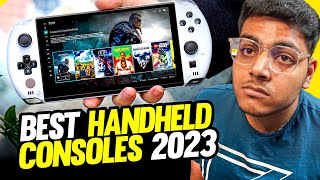 5 Best HANDHELD Gaming Consoles In India In 2023 HINDI [upl. by Ennovoj181]