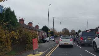 dashcam hinckley town centre to Burbage November 16th 2022 [upl. by Boru]