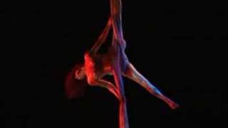 Aerial Acrobat Lynx Magic Aerial Silks Demo [upl. by Nannek]