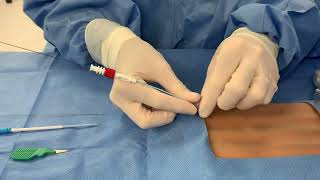 MICROSTICK TO RIC Ultrasoundguided rapid infusion catheter insertion using a micropuncture kit [upl. by Aihtyc651]