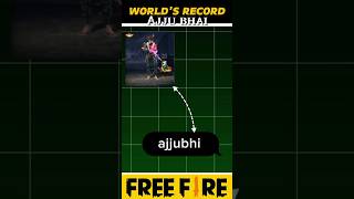 3 RECORDS CREATED BY 😱 AJJUBHI94 ✨🗿 freefire freefirefacts totalgaming trending [upl. by Nesnej]