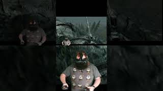 A man on a mountain skyrim vr [upl. by Haletta]