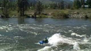 More Kayakers Surfing Rodeo Hole on the Wenatchee River [upl. by Artemas]