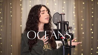 Oceans  Hillsong United cover by Genavieve Linkowski  Collab w Anthem Worship  MassAnthem [upl. by Colman293]