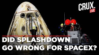 NASA Live  SpaceX Live  Why Was SpaceX Crew 8 Astronaut Hospitalized After Dragon Splashdown [upl. by Gibert]