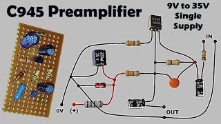 Transistor Preamp Circuit [upl. by Trellas]