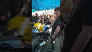 bmw s1000rr 2024 ivent college india nagpur maharashtra like shorts [upl. by Acillegna]