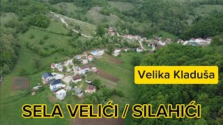 Sela Velići i Silahići preko brda u dolinu Velika Kladuša april 2024 [upl. by Carlynne]